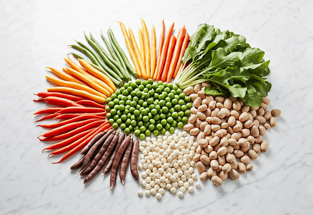 Verdure di stagione e legumi